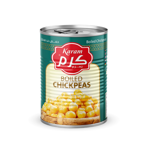 Boiled Chickpeas (Easy Open Can)