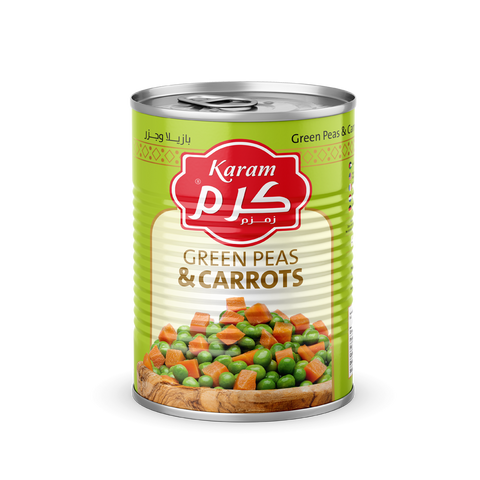 Green Peas & Carrot (Easy Open Can)